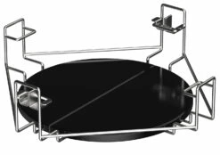 The Bastard Keramikgrill Urban XL - Complete - Schwarz Matt - Modell 2023 -Grillfuerst Speichern The Bastard Multilevel Cooking System XL Plate Setter BB840