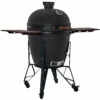 The Bastard Keramikgrill Urban XL - Complete - Schwarz Matt - Modell 2023 -Grillfuerst Speichern The Bastard XL Urban Keramikgrill seitlich BU210