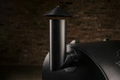 Traeger Pelletgrill Pro D2 780 - Black -Grillfuerst Speichern Traeger Pelletgrill Pro Smoke stack