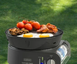 CADAC Camping Gasgrill Safari Chef 30 Compact - Kartuschenbetrieb -Grillfuerst Speichern cadac safari chef 30 gasgrill plancha
