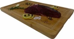 Grillfürst Bambus Schneidebrett Groß 50 X 30 Cm Bambus -Grillfuerst Speichern grillfuerst schneidbrett bambus gross