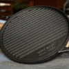 Grillfürst Universal Grillplatte Rund / Wendeplatte Aus Gusseisen Ø 35 Cm 2 Grillfürst Universal Grillplatte Rund / Wendeplatte Aus Gusseisen Ø 35 Cm -Grillfuerst Speichern gusseisen grill wendeplatte rund