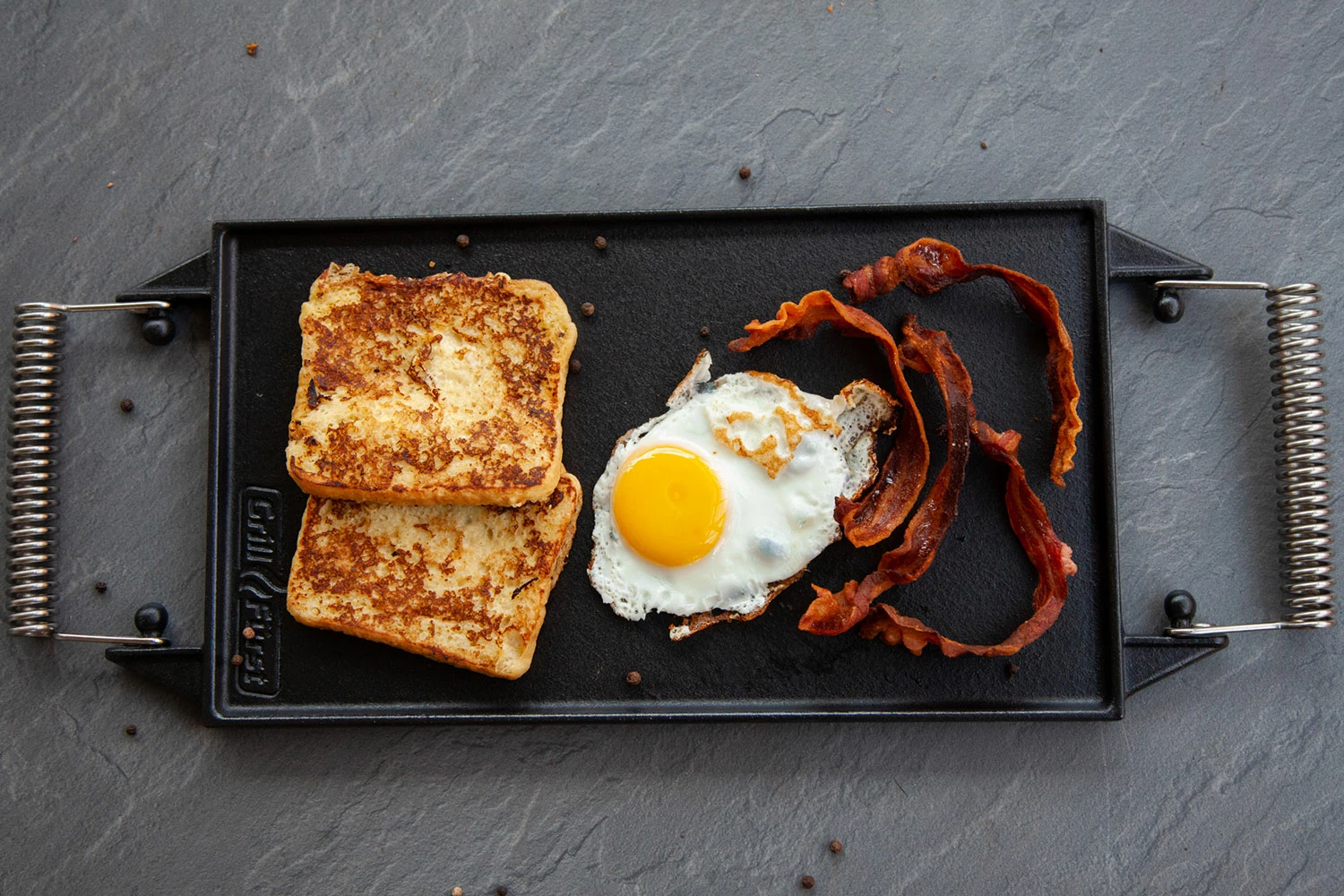 Grillfürst Universal Grillplatte / Wendeplatte Aus Gusseisen 35 X 20 Cm 4 Grillfürst Universal Grillplatte / Wendeplatte Aus Gusseisen 35 X 20 Cm – Bild 2