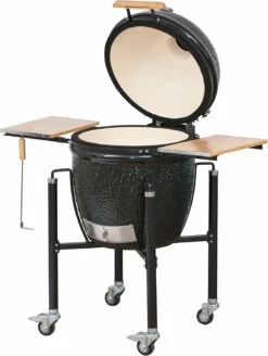 Monolith Grill Basic - MIT Gestell Und Seitentischen -Grillfuerst Speichern monolith classic basic offen 201000 black