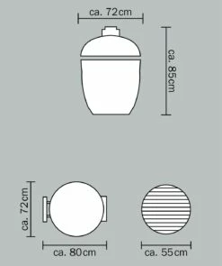 Monolith Grill LeChef Red Ohne Gestell Und Seitentische MG23RNC - Set 13 Monolith Grill LeChef Red Ohne Gestell Und Seitentische MG23RNC - Set -Grillfuerst Speichern monolith lechef abmessungen korpus 201030