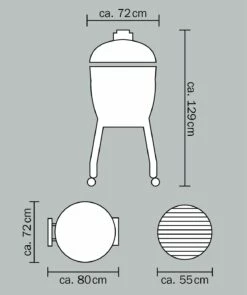 Monolith Grill LeChef Red Mit Gestell Und Seitentischen MG23R - Set - Auslaufmodell 36 Monolith Grill LeChef Red Mit Gestell Und Seitentischen MG23R - Set - Auslaufmodell -Grillfuerst Speichern monolith lechef abmessungen ohne ablagen
