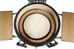 Monolith Grill LeChef Red Mit Gestell Und Seitentischen MG23R - Set - Auslaufmodell 32 Monolith Grill LeChef Red Mit Gestell Und Seitentischen MG23R - Set - Auslaufmodell -Grillfuerst Speichern monolith lechef deflektorstein geteilt 201030