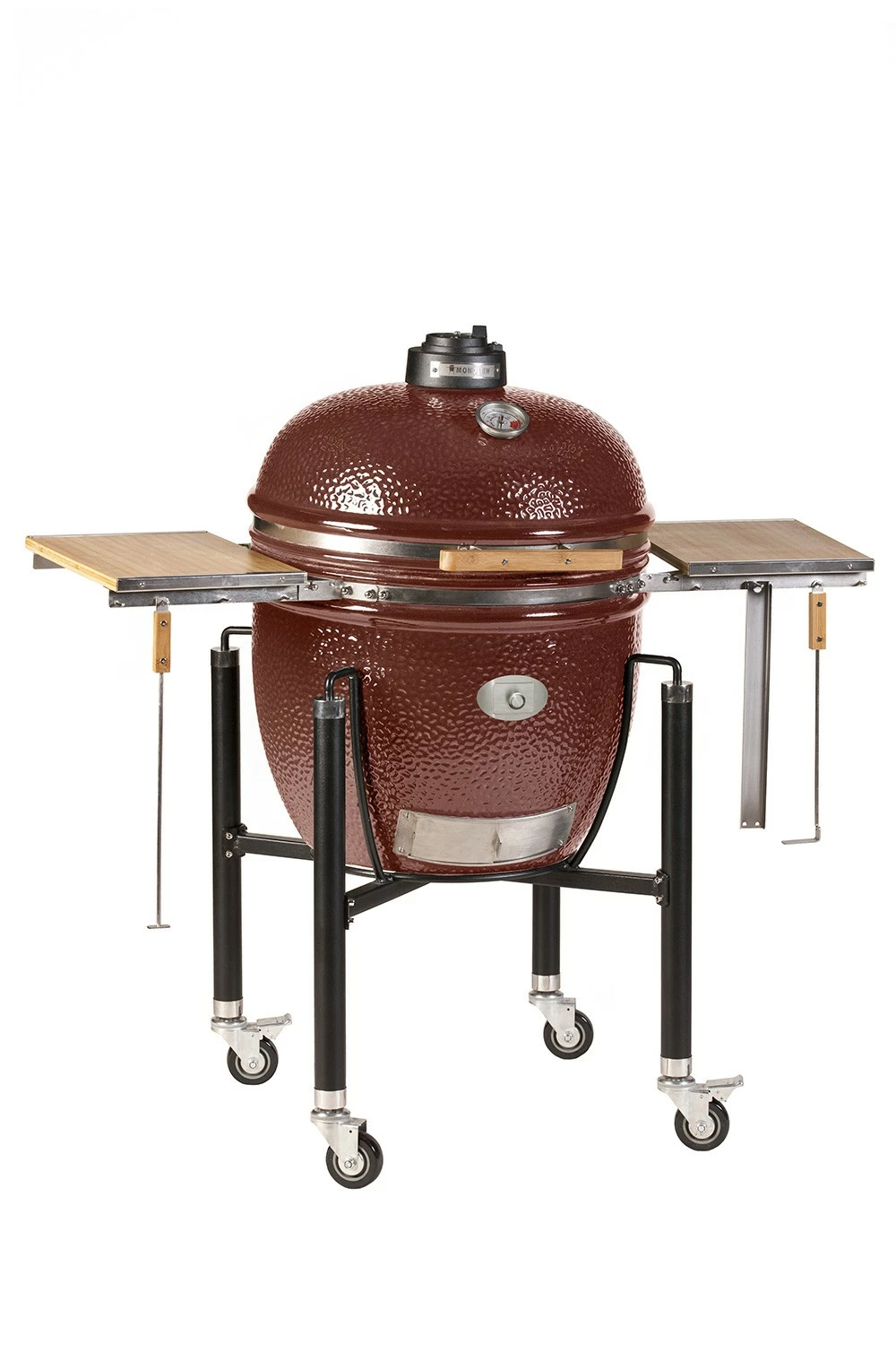 Monolith Grill LeChef Red Mit Gestell Und Seitentischen MG23R - Set - Auslaufmodell 4 Monolith Grill LeChef Red Mit Gestell Und Seitentischen MG23R - Set - Auslaufmodell – Bild 2