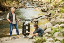 Napoleon Apollo 3 In 1, Watersmoker Und Holzkohle Kugelgrill, Ø 40cm AS200K -Grillfuerst Speichern napoleon apollo smoker raeuchern as200k 1