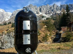 Napoleon Apollo 3 In 1, Watersmoker Und Holzkohle Kugelgrill, Ø 50cm AS300K -Grillfuerst Speichern napoleon apollo smoker raeucherschrank as300k