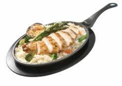 Napoleon Gusseisenpfanne Mit Untersetzer -Grillfuerst Speichern napoleon gusseisen pfanne untersetzer 56003 d