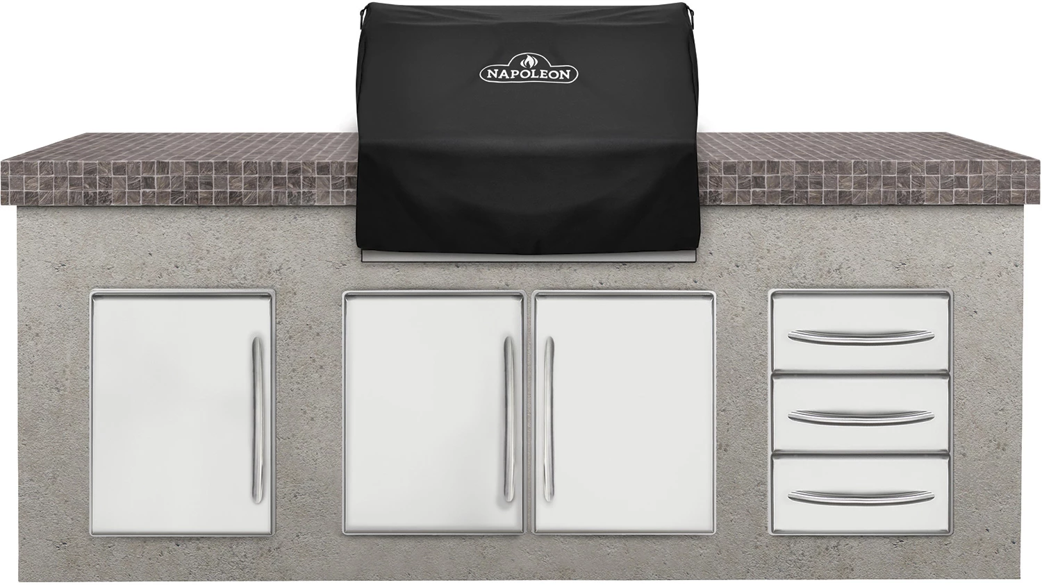 Napoleon Abdeckhaube Für LEX 485 Einbau Gasgrill 3 Napoleon Abdeckhaube Für LEX 485 Einbau Gasgrill
