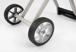 Napoleon TravelQ PRO285 Kompakt Gasgrill Schwarz Mit Klappbarem Wagen - Modell 2023 -Grillfuerst Speichern napoleon travelq pro285x unterwagen raeder