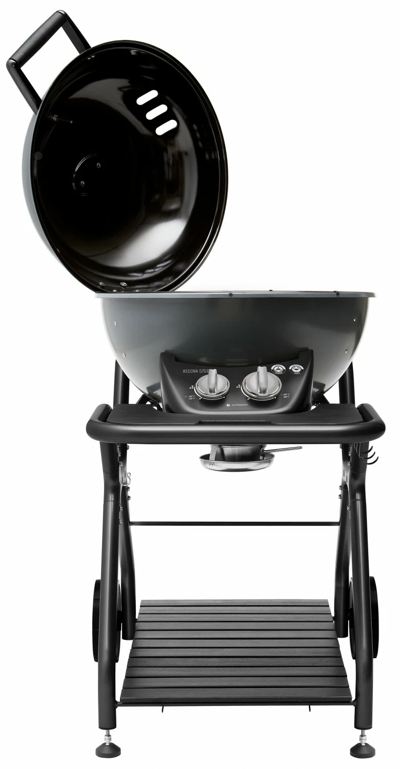 Outdoorchef Gas Kugelgrill Ascona 570 G, Dunkelgrau 3 Outdoorchef Gas Kugelgrill Ascona 570 G, Dunkelgrau