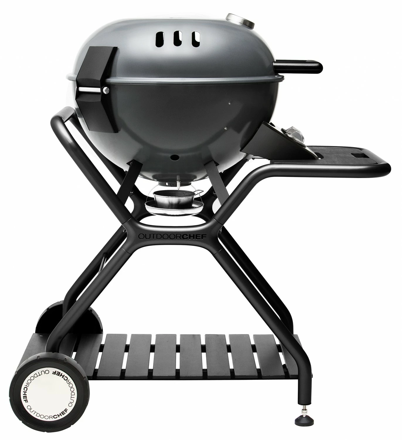 Outdoorchef Gas Kugelgrill Ascona 570 G, Dunkelgrau 4 Outdoorchef Gas Kugelgrill Ascona 570 G, Dunkelgrau – Bild 2