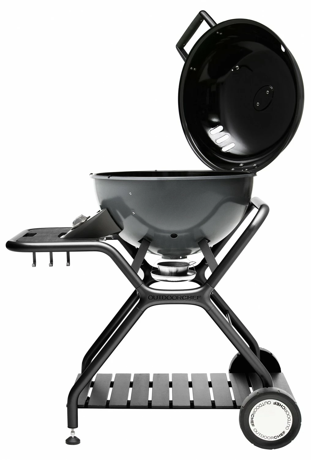 Outdoorchef Gas Kugelgrill Ascona 570 G, Dunkelgrau 5 Outdoorchef Gas Kugelgrill Ascona 570 G, Dunkelgrau – Bild 3