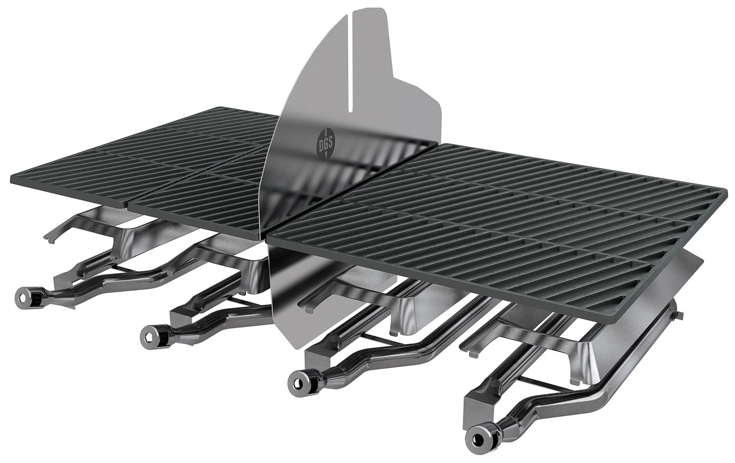 Outdoorchef Dualchef S 425 G Edelstahl Gasgrill Mit Seitenkocher + BLAZING ZONE Infrarotbrenner 7 Outdoorchef Dualchef S 425 G Edelstahl Gasgrill Mit Seitenkocher + BLAZING ZONE Infrarotbrenner – Bild 5