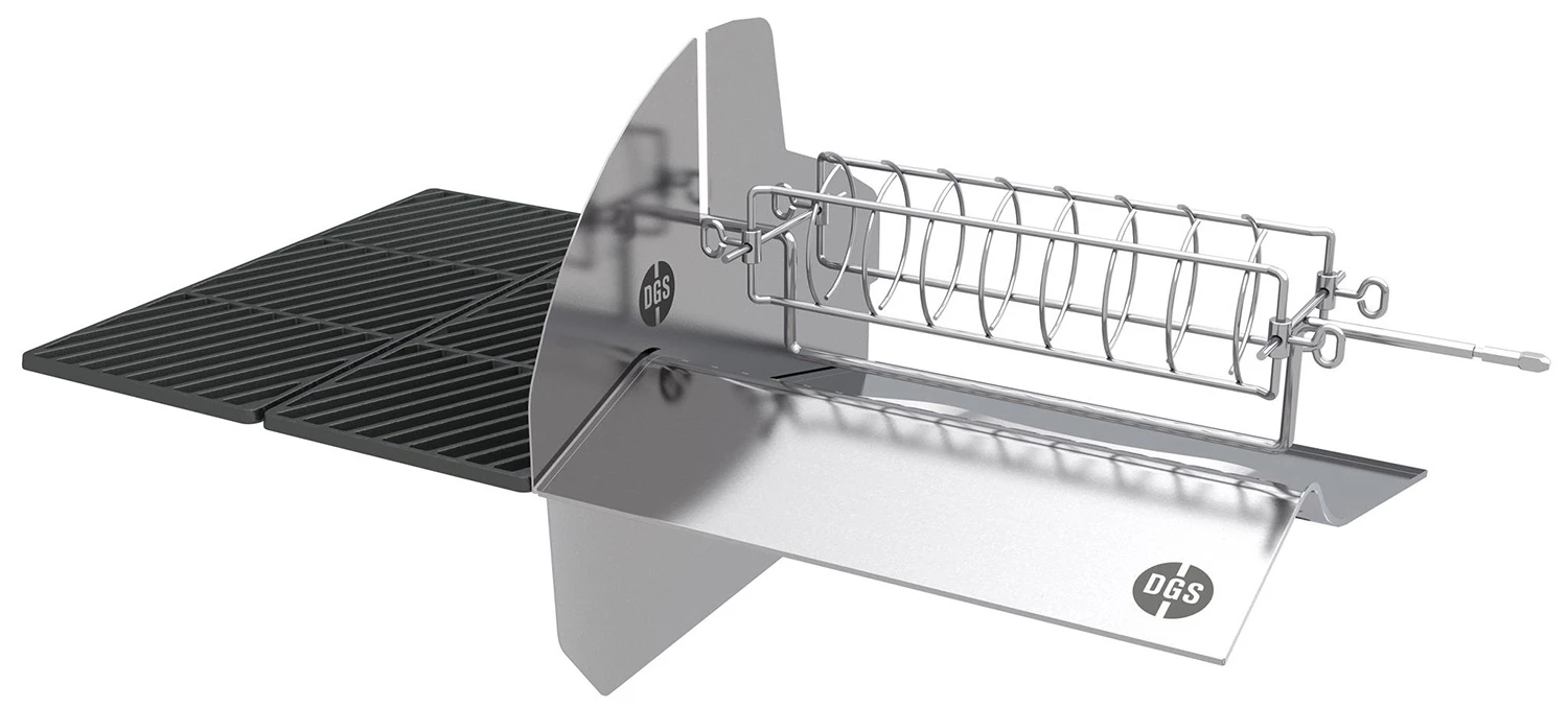 Outdoorchef Dualchef 325 G Gasgrill Mit Seitenkocher + BLAZING ZONE Infrarotbrenner + DGS Gusseisen Grillrost 2 Stk. + DGS Gemüse Grillrost 2 Stk. 7 Outdoorchef Dualchef 325 G Gasgrill Mit Seitenkocher + BLAZING ZONE Infrarotbrenner + DGS Gusseisen Grillrost 2 Stk. + DGS Gemüse Grillrost 2 Stk. – Bild 5