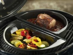 Outdoorchef Gourmet Halbmond Kochset / Grillschalen Porzellanemailliert / 2 Teilig -Grillfuerst Speichern outdoorchef gourmet halbmond 18 211 72 d