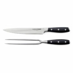 Outdoorchef Tranchierbesteck Premium (Tranchiermesser + Fleischgabel)