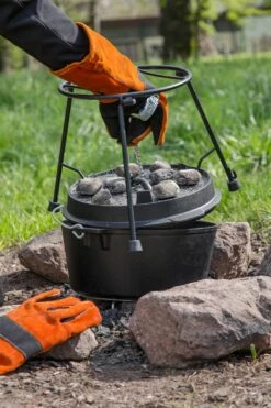 Petromax Feuertopf Deckelhalter Pro-ft Dutch Oven Zubehör -Grillfuerst Speichern petromax feuertopf deckelhalter einsatz
