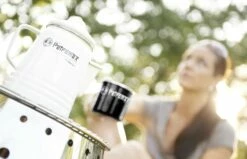 Petromax Tee- Und Kaffee-Perkolator / Weiß Emailliert (1,3 Liter) -Grillfuerst Speichern petromax perkomax atago per 9 w